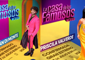 Adrián Di Monte y Priscila Valverde se suman a La Casa de los Famosos México 3