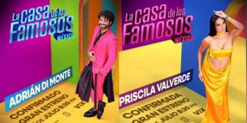 Adrián Di Monte y Priscila Valverde se suman a La Casa de los Famosos México 3