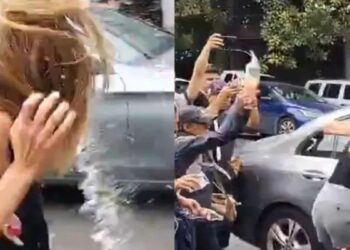 Agreden a Ximena Pichel, conocida como Lady Racista, tras salir de audiencia en CDMX