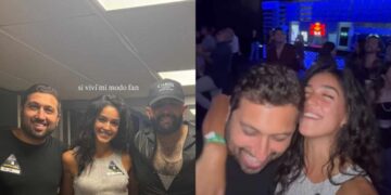 Ale Capetillo y su esposo viven su “primera cita” con Carin León en Madrid