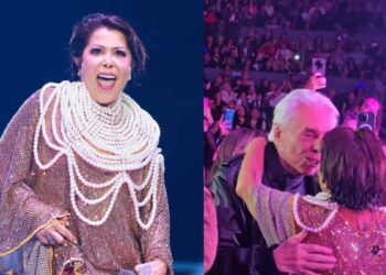 Alejandra Guzmán dedica tierno mensaje a su padre durante concierto en CDMX