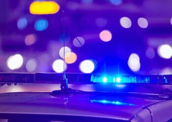 Ambulancia volcadura en Nuevo Laredo