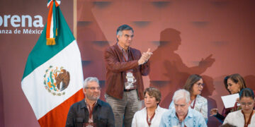 Américo Villarreal participa en Consejo Nacional de Morena