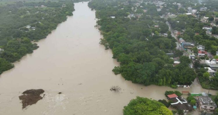 Así lucen las inundaciones en Tamaulipas tras intensas lluvias