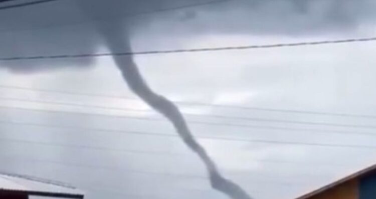 Un tornado sorprende a Gómez Farías, Chihuahua, sin dejar daños ni víctimas