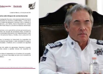 Bloquean cuentas bancarias de Hernán Bermúdez Requena, informa Secretaría de Hacienda