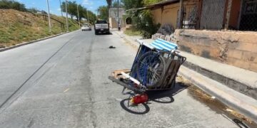 Comerciante sufre heridas graves tras accidente en Reynosa