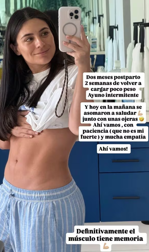 Ana Brenda comparte su rutina postparto y sorprende con su recuperación