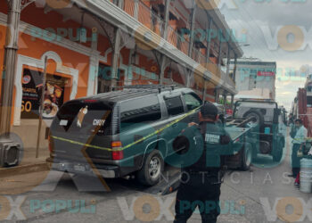 Capturan a banda de ladrones en pleno centro de Tampico, Tamaulipas