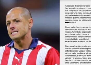 "Chicharito" se disculpa por comentarios polémicos en redes sociales