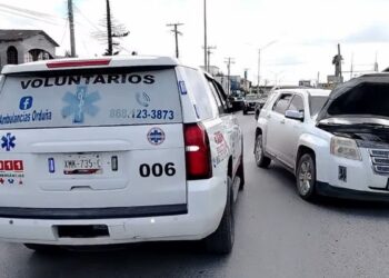 Accidente deja una persona lesionada en Matamoros