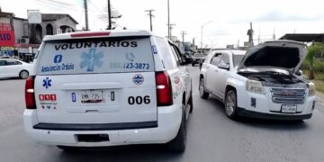 Accidente deja una persona lesionada en Matamoros