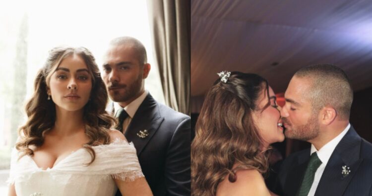 Claudia Martín y Carlos Said celebran su primer mes de casados y alistan segunda boda