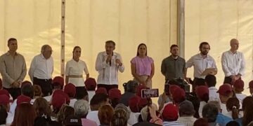 Claudia Sheinbaum encabeza evento de “Salud Casa por Casa” junto al Gobernador de Tamaulipas, Américo Villarreal en Tampico