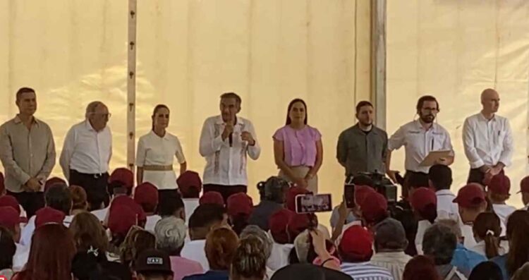 Claudia Sheinbaum encabeza evento de “Salud Casa por Casa” junto al Gobernador de Tamaulipas, Américo Villarreal en Tampico
