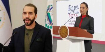 Claudia Sheinbaum pidió no politizar el tema de la avioneta entre Nayib Bukele y Omar Harfuch