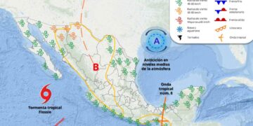 Clima 3 de julio en México