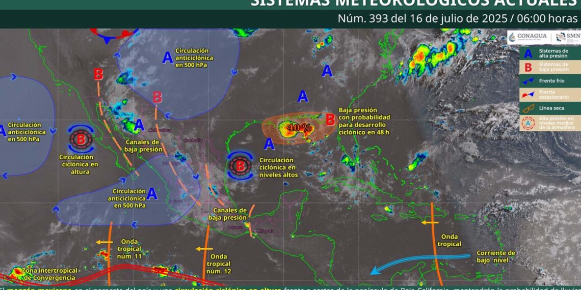 Clima en México: ¿Prevén lluvias y granizo para este miércoles en varias regiones del país?
