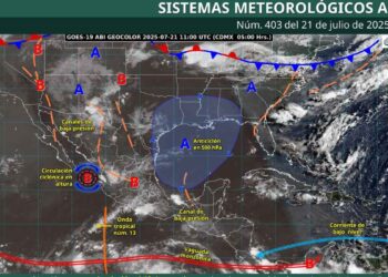 Clima en México: ¿Cómo y dónde afectará el paso de la onda tropical No. 13?