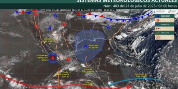 Clima en México: ¿Cómo y dónde afectará el paso de la onda tropical No. 13?