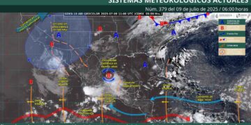Clima en México: ¿Dónde se esperan lluvias fuertes este 9 de julio?