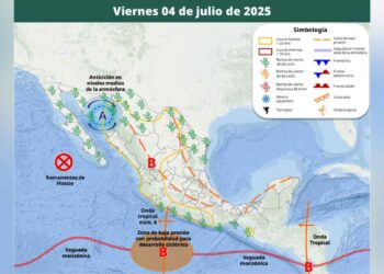 Clima viernes 4 de julio ¿Seguirán las fuertes lluvias