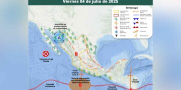 Clima viernes 4 de julio ¿Seguirán las fuertes lluvias