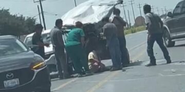 Comerciante es atropellado por camioneta en Reynosa, Tamaulipas