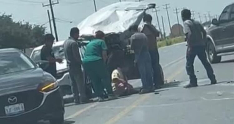 Comerciante es atropellado por camioneta en Reynosa, Tamaulipas