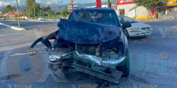 Conductor ebrio choca contra comerciante de barbacoa en Ciudad Victoria, Tamaulipas