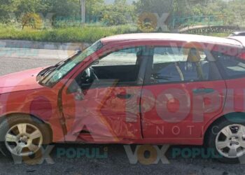 Conductor provoca choque múltiple en Ciudad Victoria, Tamaulipas y huye tras el impacto