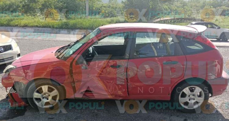 Conductor provoca choque múltiple en Ciudad Victoria, Tamaulipas y huye tras el impacto