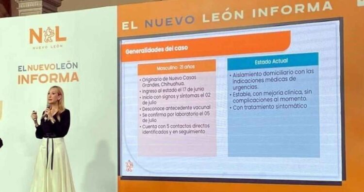Confirman primer caso de sarampión en Nuevo León