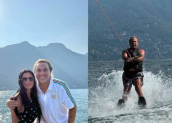 Cristian Castro rompe su regla de “no hacer nada” y disfruta del verano en Mónaco con su novia