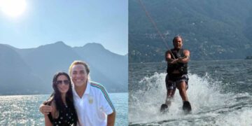 Cristian Castro rompe su regla de “no hacer nada” y disfruta del verano en Mónaco con su novia