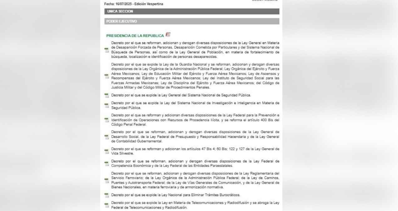 ¿Cuándo entra en vigor la CURP biométrica en México?