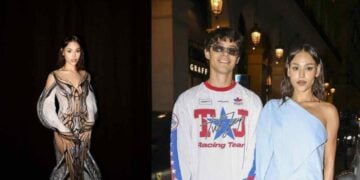 Danna Paola y Alex Hoyer derrochan amor y estilo en París