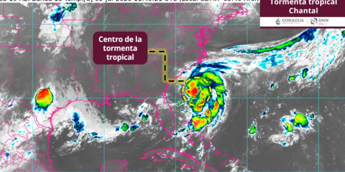 Depresión Tropical Tres evoluciona a tormenta tropical Chantal: ¿Afectará a México?
