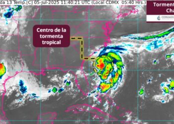 Depresión Tropical Tres evoluciona a tormenta tropical Chantal: ¿Afectará a México?