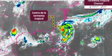 Depresión Tropical Tres evoluciona a tormenta tropical Chantal: ¿Afectará a México?