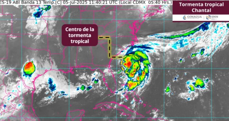 Depresión Tropical Tres evoluciona a tormenta tropical Chantal: ¿Afectará a México?
