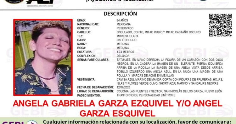 Desaparece joven en Monterrey tras asistir a un festival en el Parque Fundidora