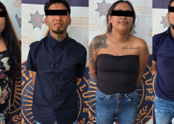 Detienen a presunta banda de farderos tras robo en Soriana de Guadalupe, Nuevo León