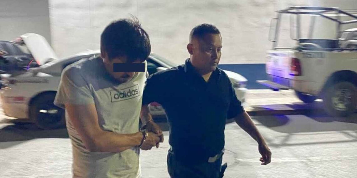 Detienen al presunto asaltante del minisúper “6 y Medio” en Matamoros, Tamaulipas