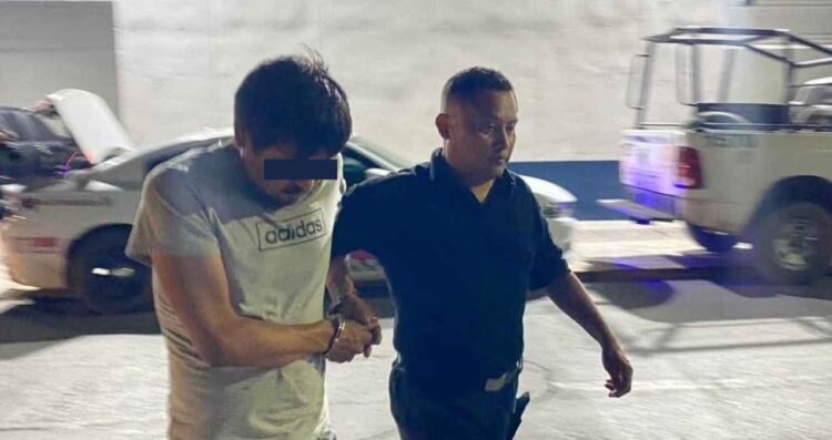 Detienen al presunto asaltante del minisúper “6 y Medio” en Matamoros, Tamaulipas