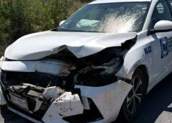 Dirigente PAN percance vial
