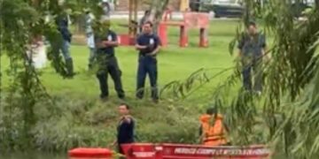 Encuentran sin vida a albañil que cayó al Laguito en Matamoros, Tamaulipas