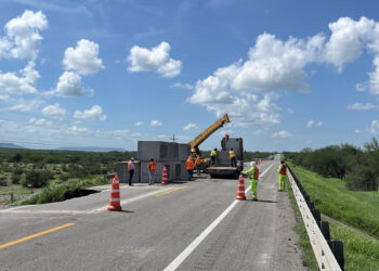 Estima Gobierno de Tamaulipas 40 MDP para reparar carreteras dañadas por lluvias