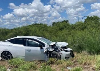 accidente múltiple colonia Palmares Matamoros
