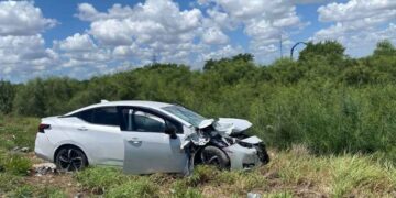 accidente múltiple colonia Palmares Matamoros